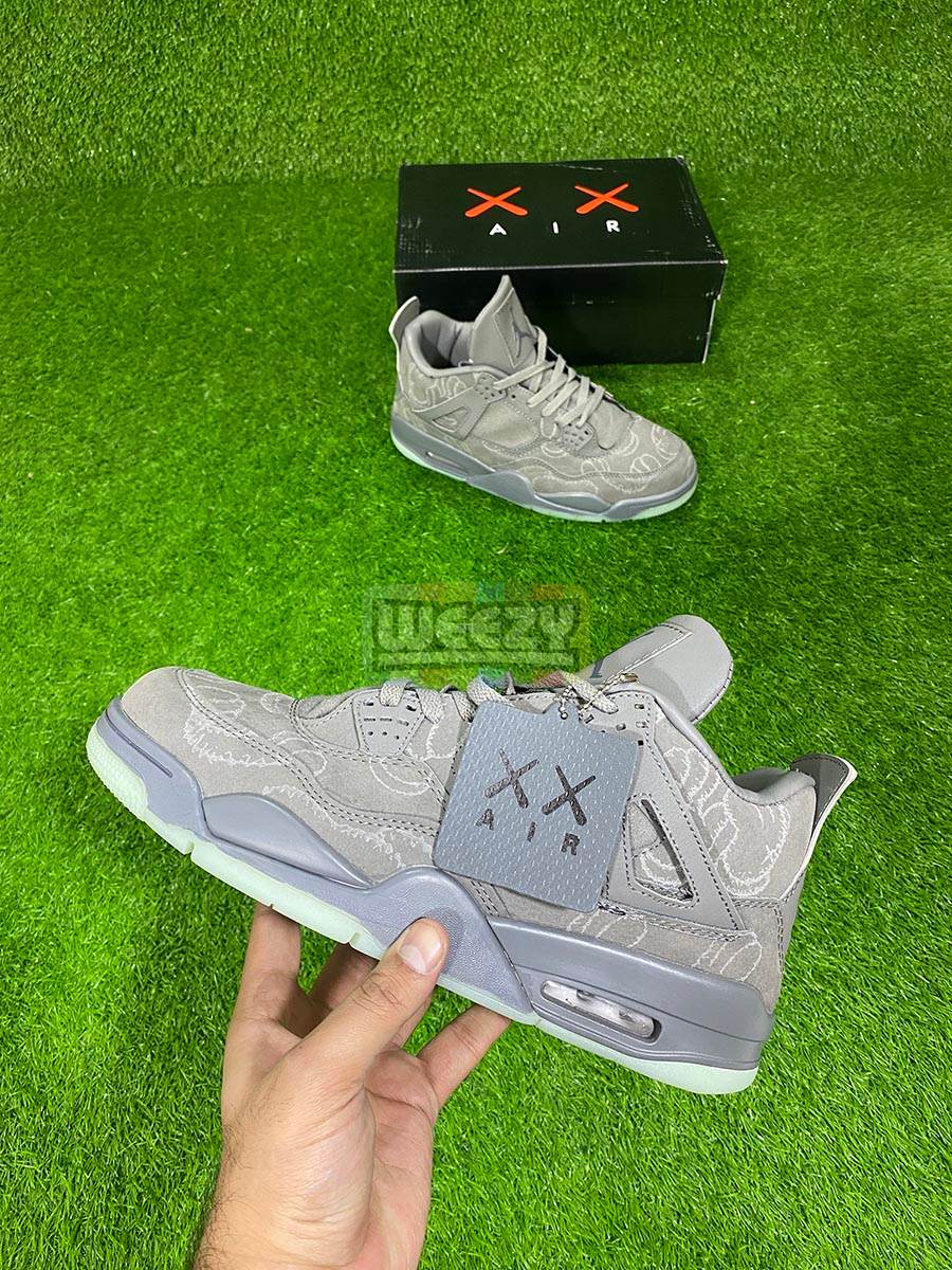 Buy Jordan 4 Kaws Xx Glow In Dark Premium Quality Online In 