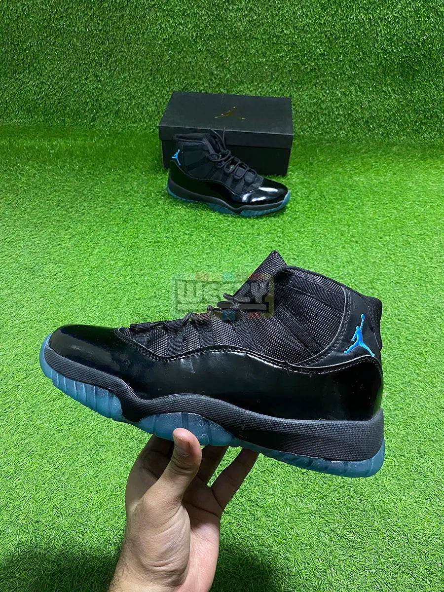 11 Gamma Blue Jordan 11 Black With Blue Bottom Gamma Blue New