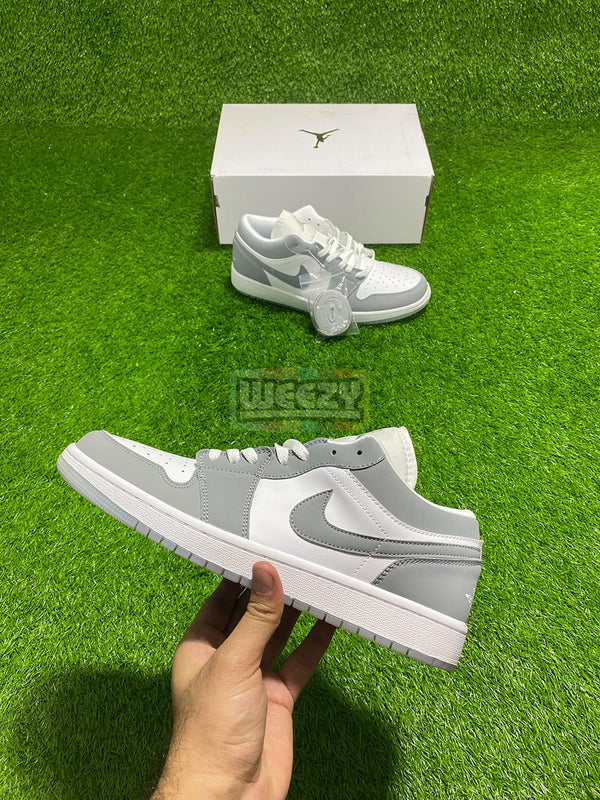 Jordan 1 Low (Wolf Grey) buy online Pakistan - Weeby Shoes