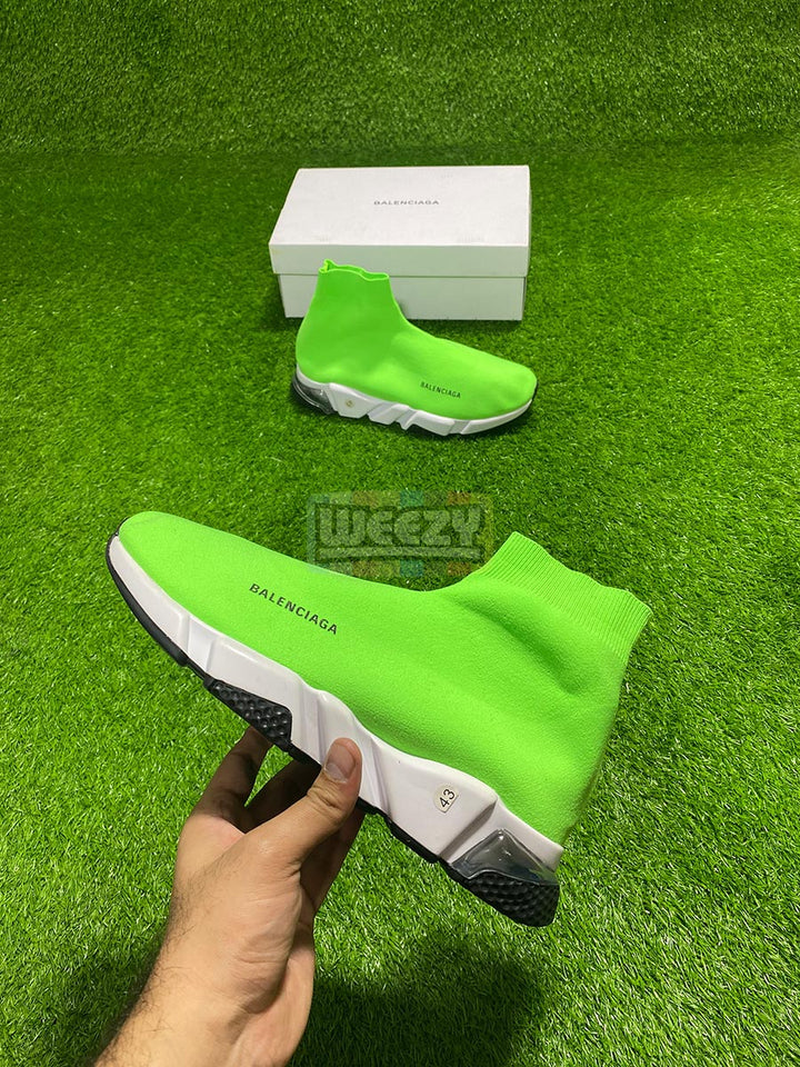 Balenciaga Speed Runner (Neon Green) (F) buy online Pakistan - Weeby Shoes