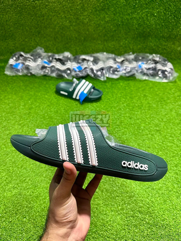 Adidas Stripes Slides (Gr) (Super Comfortable) buy online Pakistan - Weeby Shoes