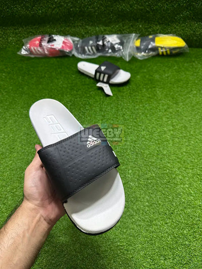 Adidas Side Stripes Slide (Blk/W)
