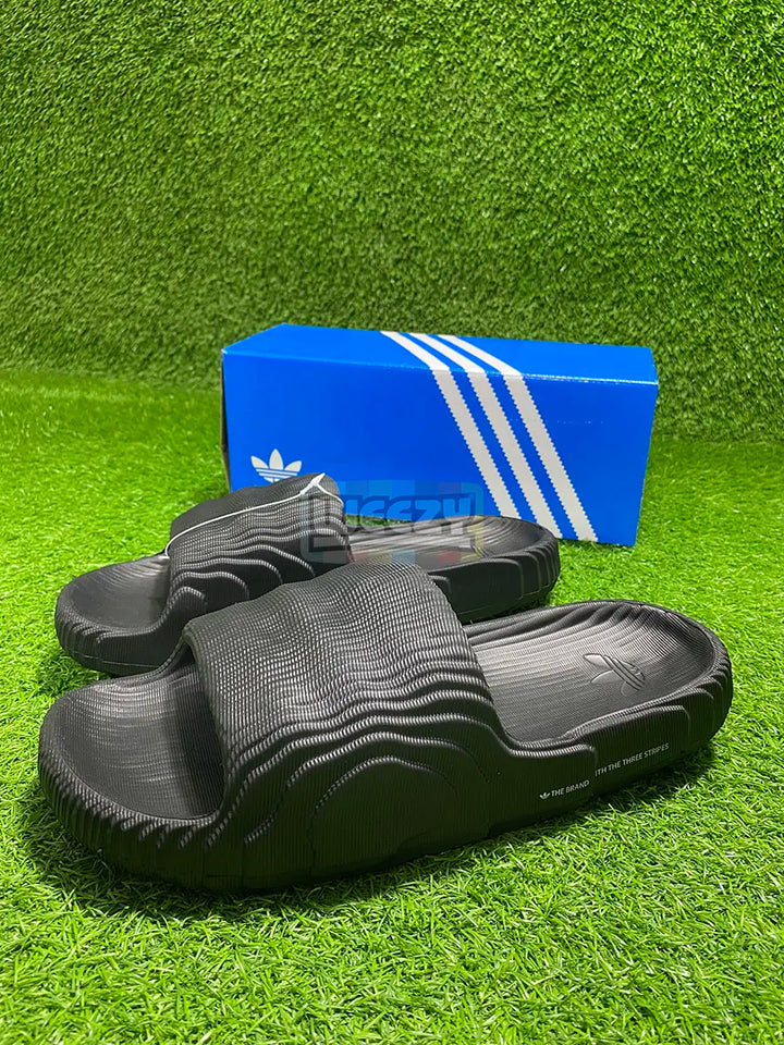 Adilette Wavy 22 Slides (Carbon) (Extra Soft) buy online Pakistan - Weeby Shoes