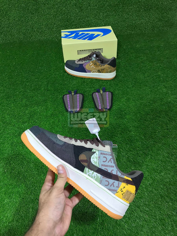 Air Force 1 x Travis Scott (Cactus Jack) (Original Quality 1:1) buy online Pakistan - Weeby Shoes