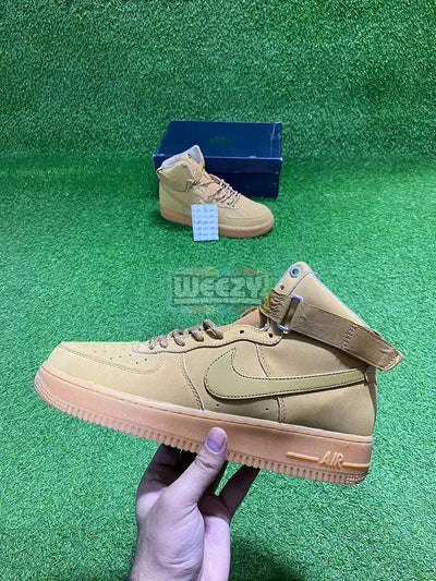 Air Force (Mid) (Wheat) (Suede Edition) (Original Quality 1:1)