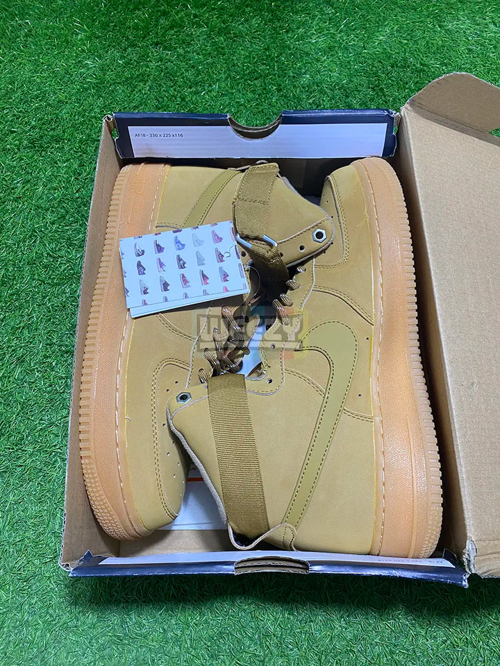 Air Force (Mid) (Wheat) (Suede Edition) (Original Quality 1:1) buy online Pakistan - Weeby Shoes