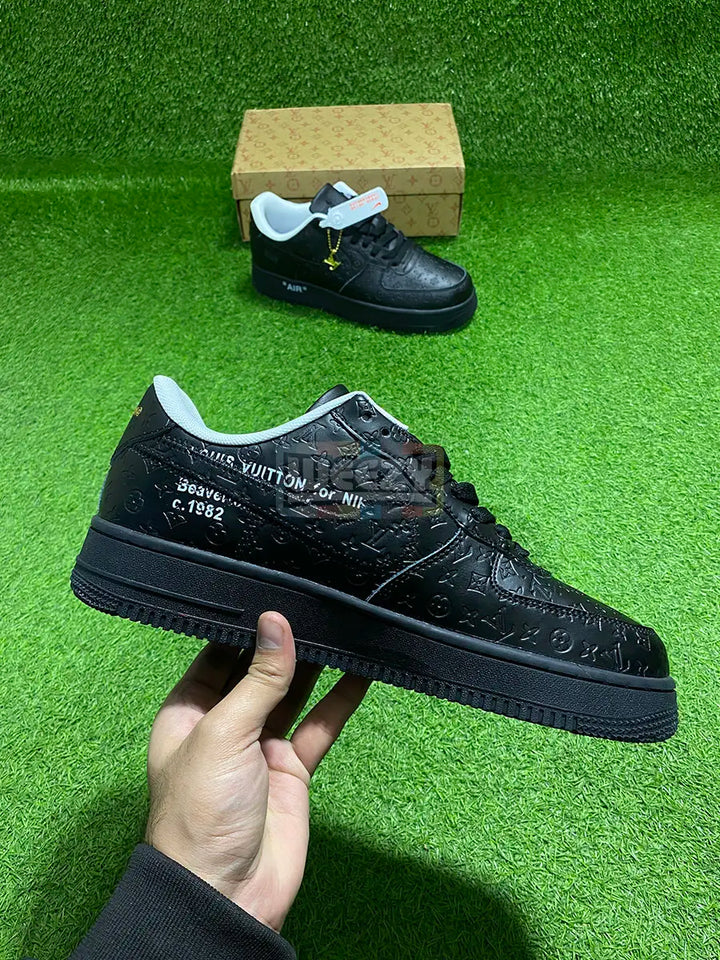 Air Force x LV (Blk) (Premium Quality) buy online Pakistan - Weeby Shoes