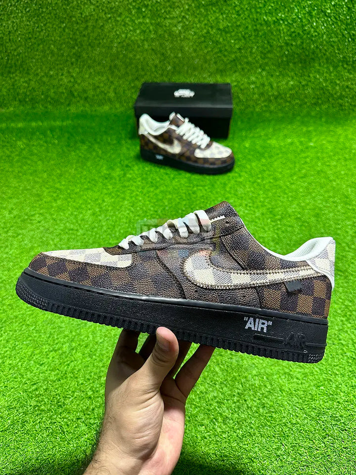 Air Force x LV (Brown/W) (Original Quality 1:1) buy online Pakistan - Weeby Shoes