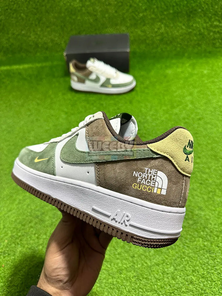 Air Force x North Face x Gucci (Suede Edition) (Original Quality 1:1) buy online Pakistan - Weeby Shoes