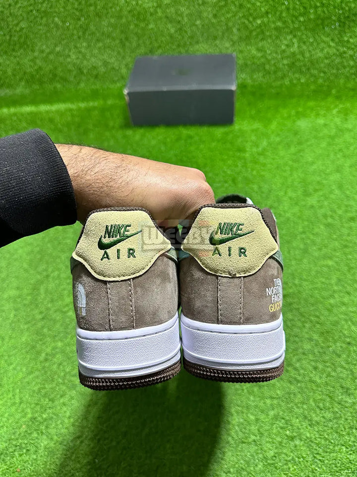 Air Force x North Face x Gucci (Suede Edition) (Original Quality 1:1) buy online Pakistan - Weeby Shoes