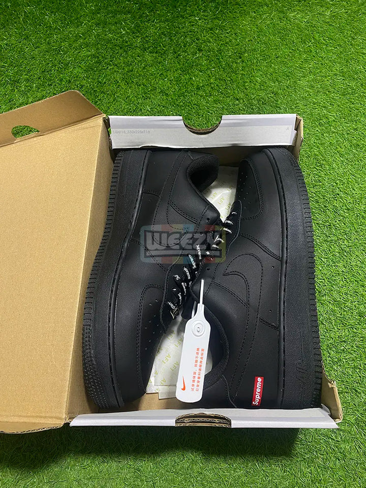 Air Force x Supreme (Black) buy online Pakistan - Weeby Shoes