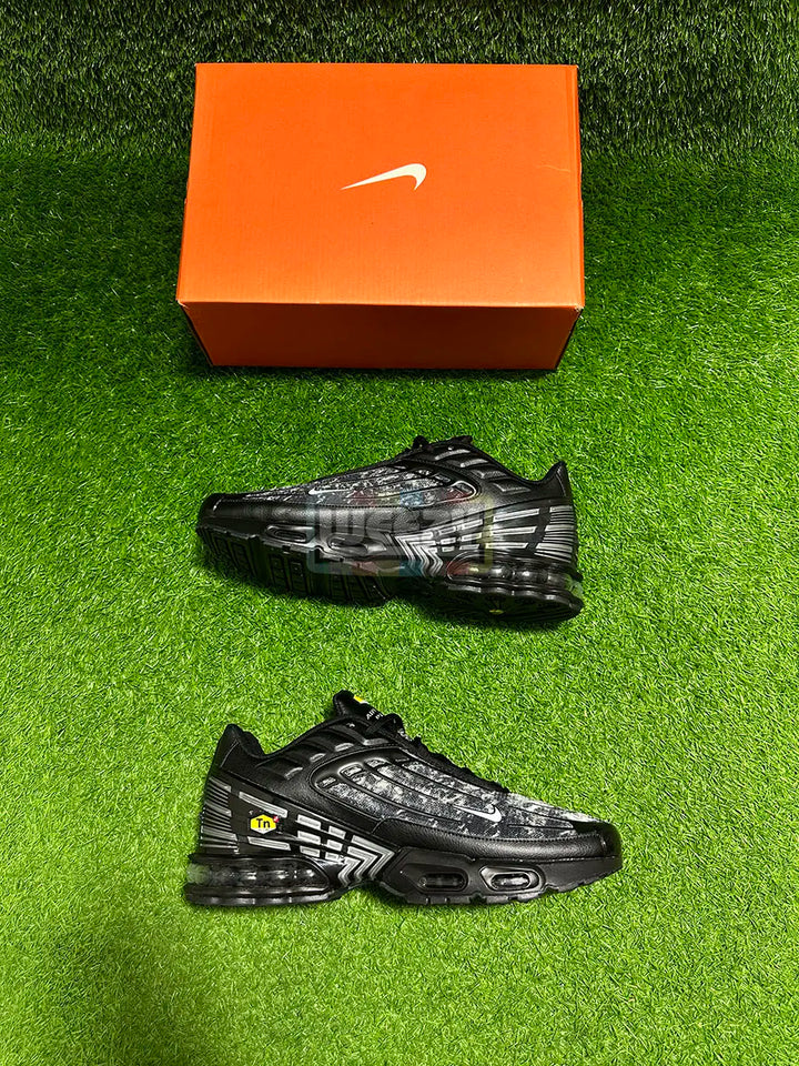 Air Max TN 3 Plus (Black Graphic) (Premium Batch) buy online Pakistan - Weeby Shoes