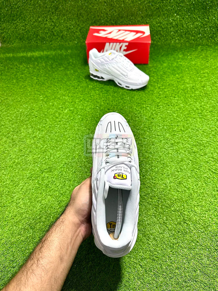 Air Max TN 3 Plus (Triple White) (Premium Batch) buy online Pakistan - Weeby Shoes