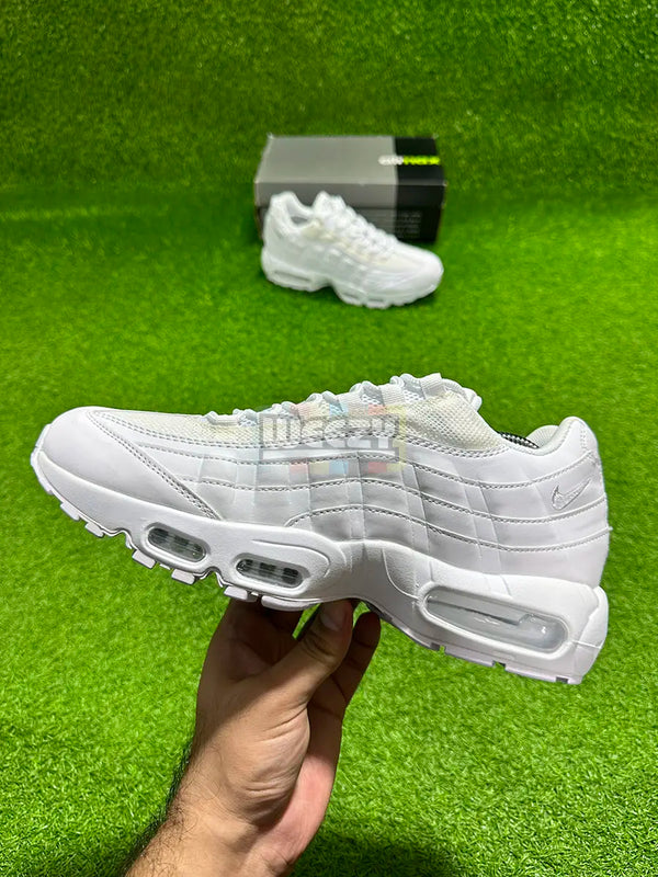 Air max 95 (Triple White) (Premium Batch) buy online Pakistan - Weeby Shoes