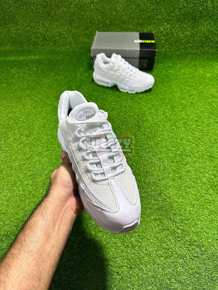 Air max 95 (Triple White) (Premium Batch) buy online Pakistan - Weeby Shoes