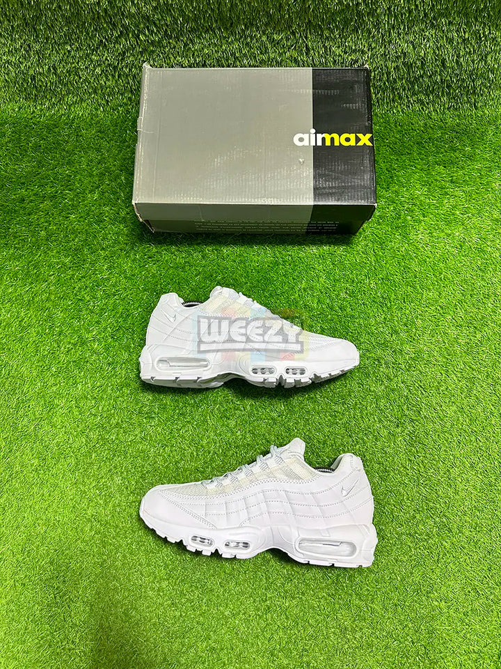 Air max 95 (Triple White) (Premium Batch) buy online Pakistan - Weeby Shoes