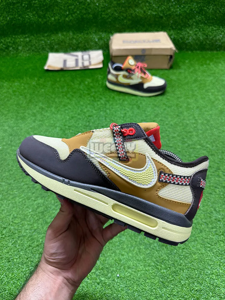 Airmax 1 x Travis Scott (Cactus Jack)(Premium Quality) buy online Pakistan - Weeby Shoes