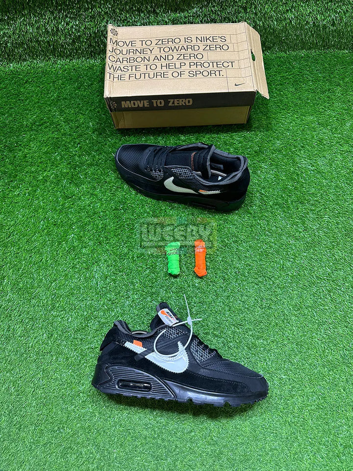 Airmax 90 x Off White (Blk) (Premium Quality) buy online Pakistan - Weeby Shoes