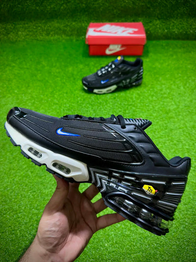 Airmax Plus 3 TN (Blk/Blue/Metallic S) (Premium Quality)