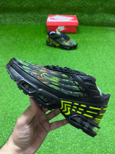 Airmax Plus 3 TN (Blk/Grn Camouflage)(Premium Quality)