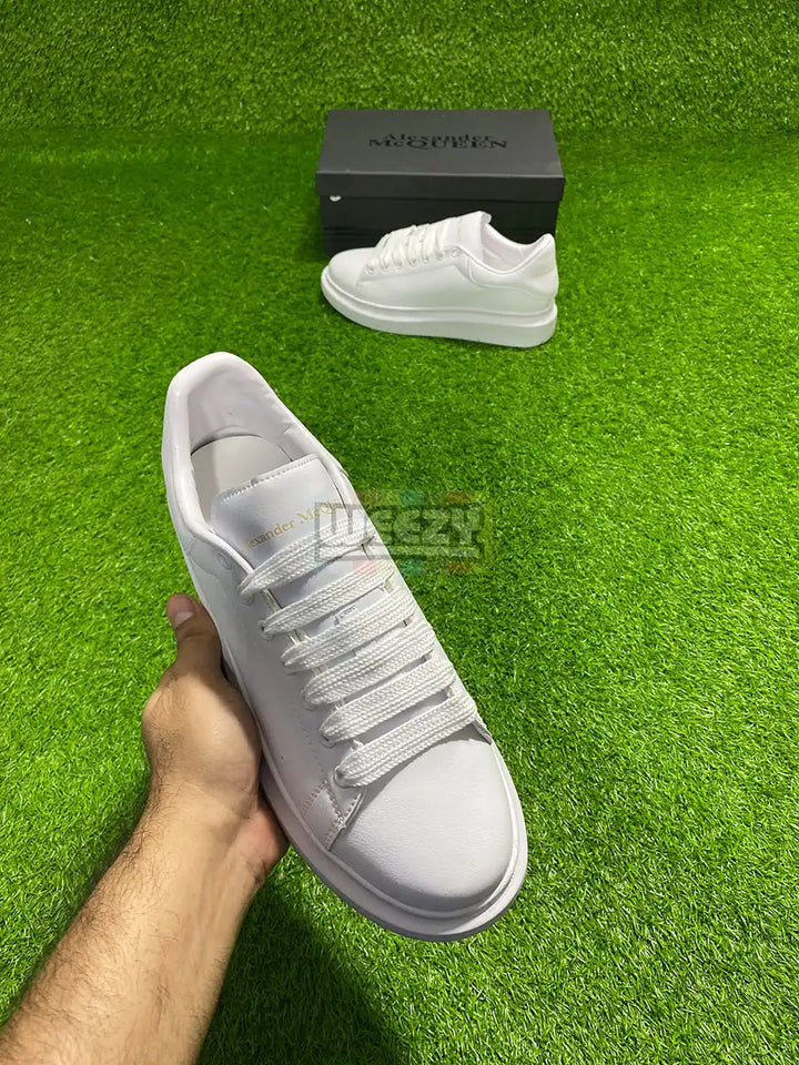 Alexander Mcqueen Sneakers (Triple White) buy online Pakistan - Weeby Shoes