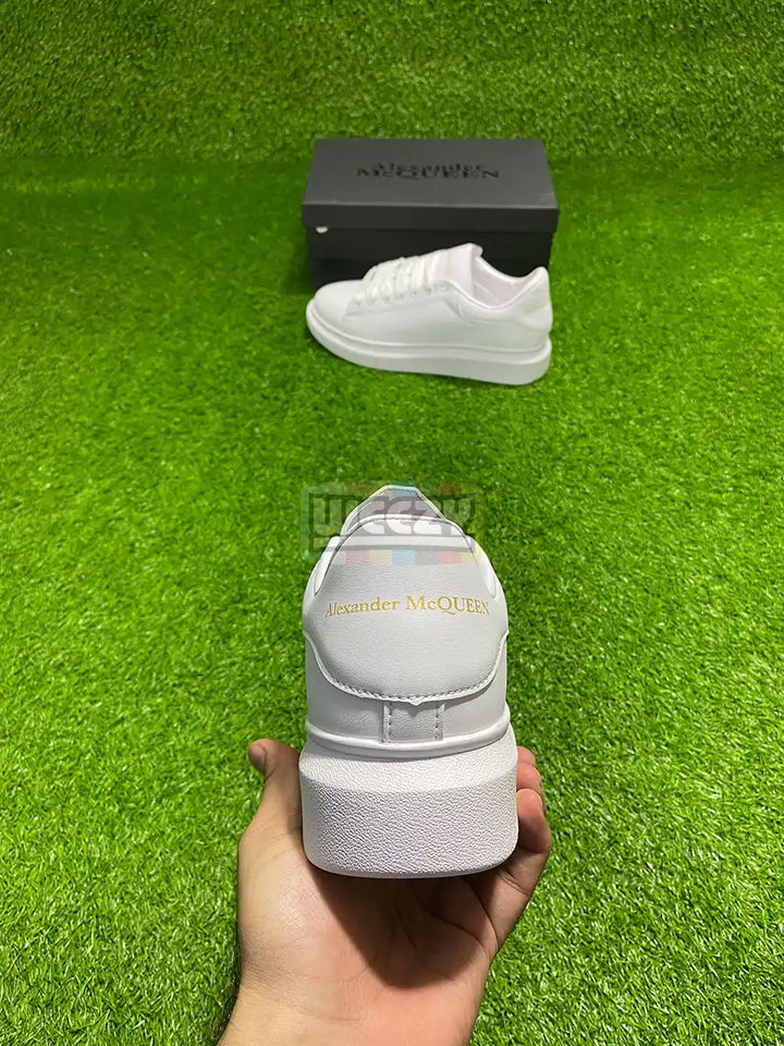 Alexander Mcqueen Sneakers (Triple White) buy online Pakistan - Weeby Shoes