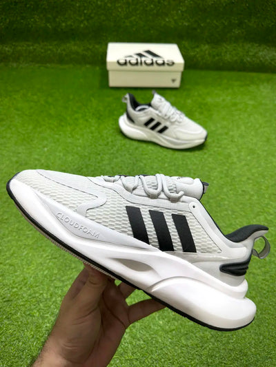 Alpha Bounce Plus (L Grey/Black) (Premium Quality)