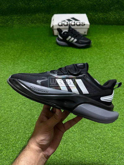 Alpha Bounce Plus (T Blk/Silver) (Premium Quality)