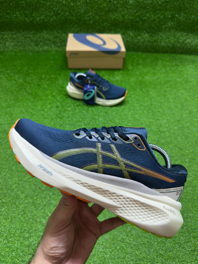 Asics Gel-Kayano 30 (French Blue/N Lime) (Original Quality 1:1)