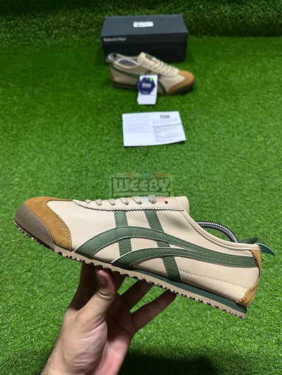 Asics Onitsuka Tiger (Beige/Green) (Original Quality 1:1)