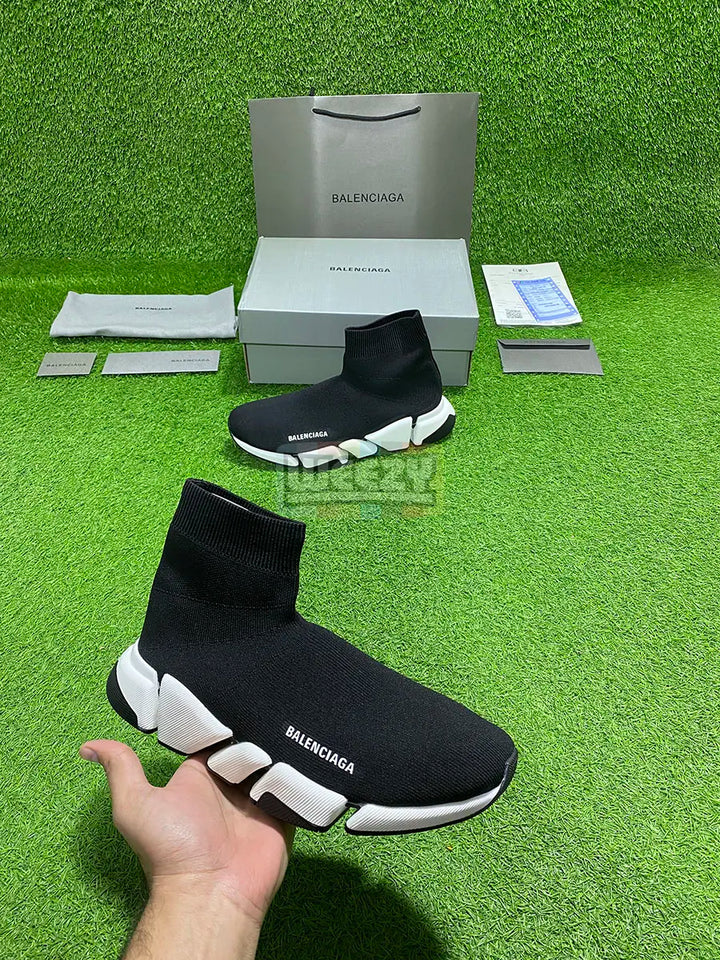 Balenciaga Speed Runner 2.0 (B/W) (Original Quality 1:1) buy online Pakistan - Weeby Shoes