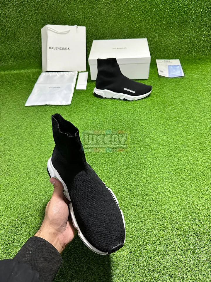 Balenciaga Speed Runner (B/W) (Dot Perfect) buy online Pakistan - Weeby Shoes