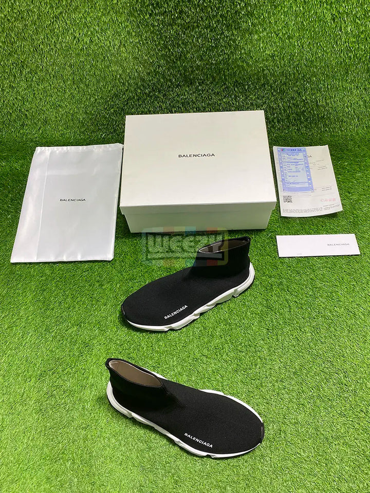 Balenciaga Speed Runner (B/W) (Original Quality 1:1) buy online Pakistan - Weeby Shoes