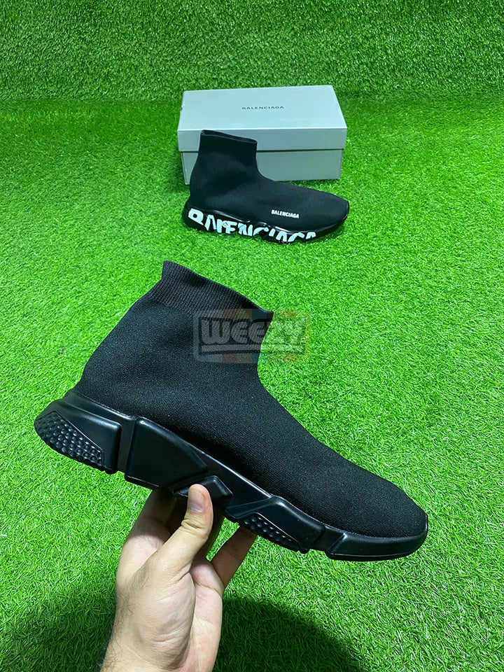 Balenciaga Speed Runner (Blk Graffiti) buy online Pakistan - Weeby Shoes