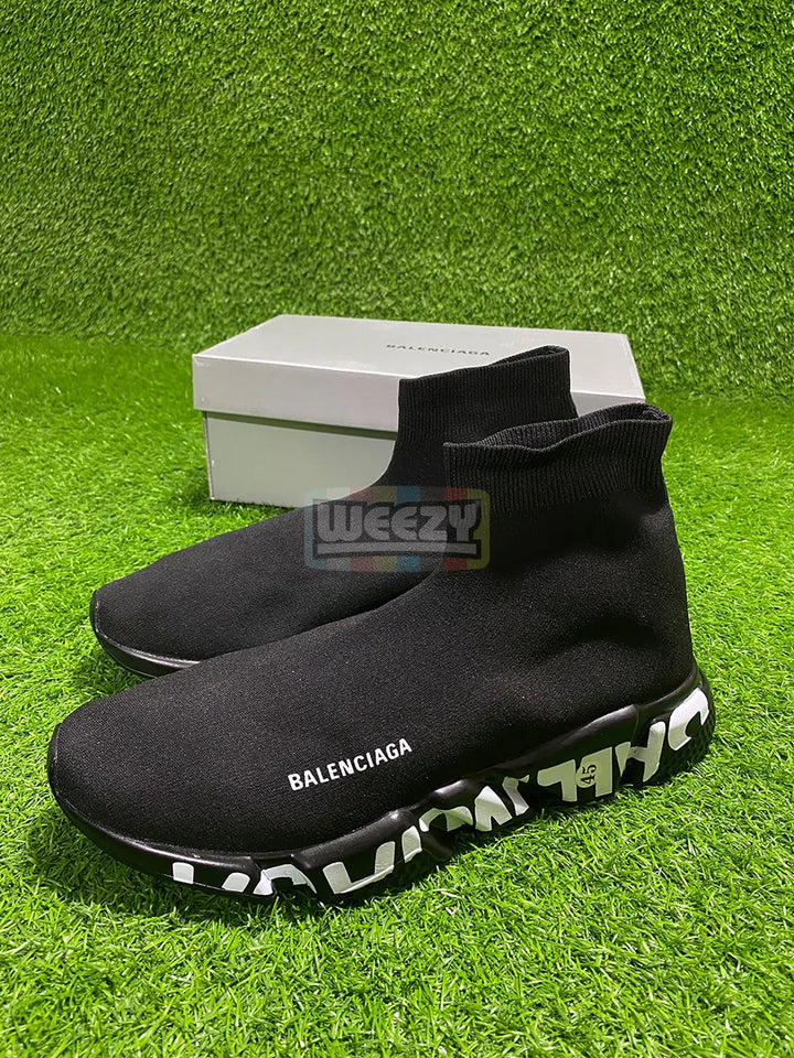 Balenciaga Speed Runner (Blk Graffiti) buy online Pakistan - Weeby Shoes