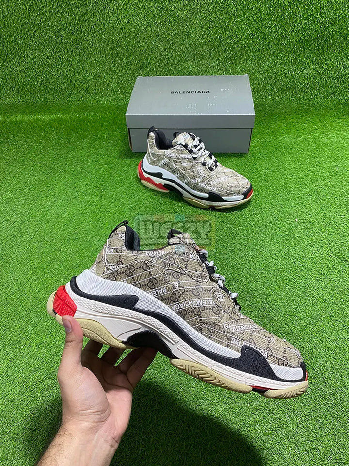 Balenciaga Triple S x Gucci (Premium Quality) buy online Pakistan - Weeby Shoes