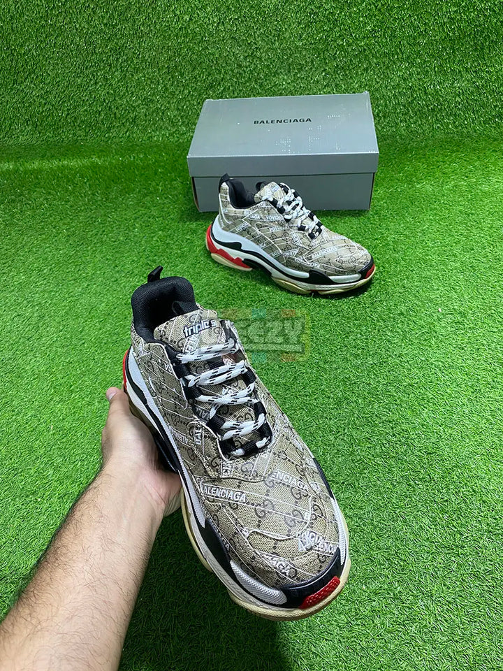 Balenciaga Triple S x Gucci (Premium Quality) buy online Pakistan - Weeby Shoes