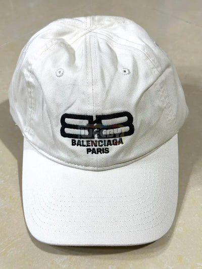Balenciaga BB Cap (White) (Premium Quality)