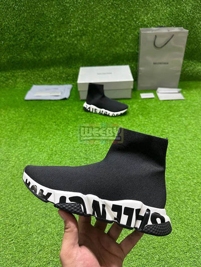 Balenciaga Speed Runner (Graffiti) (Blk/W)(Female)(Original Quality 1:1)