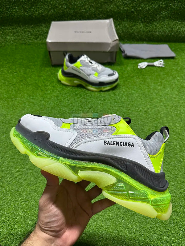 Balenciaga Triple S (Crystal Sole) (Neon Green) (Original Quality 1:1)