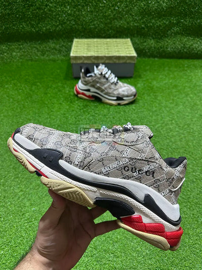 Balenciaga Triple S x Gucci (Monogram) (Original Quality 1:1)