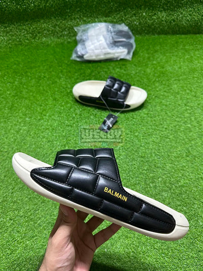 Balmain Slide 2.0 (Black Upper/ OW)