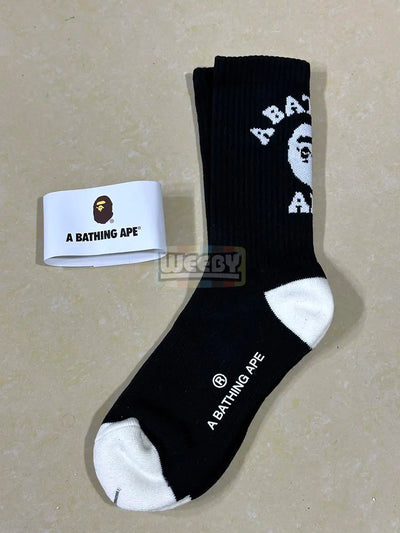 Bathing Ape (Blk)(Long) Socks