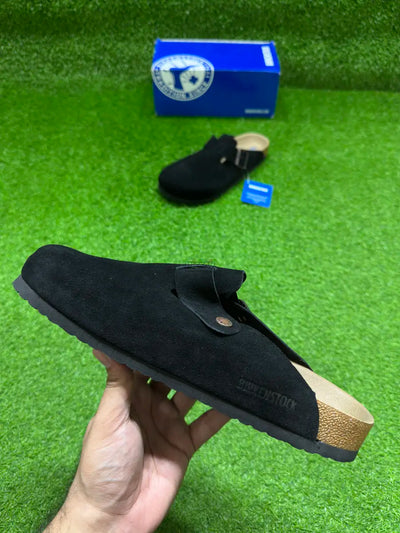 Birkenstock Boston Soft Footbed Clogs (Suede Edition) (Original Quality 1:1)