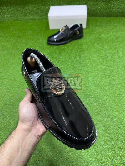 CK Bill (Patent)(Blk) Loafers