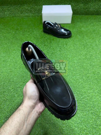 CK LV (BIG) (Patent)(Blk) Loafers