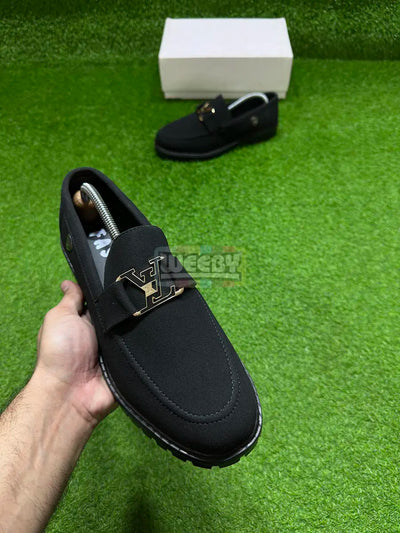 CK LV (BIG) (Suede)(Blk) Loafers
