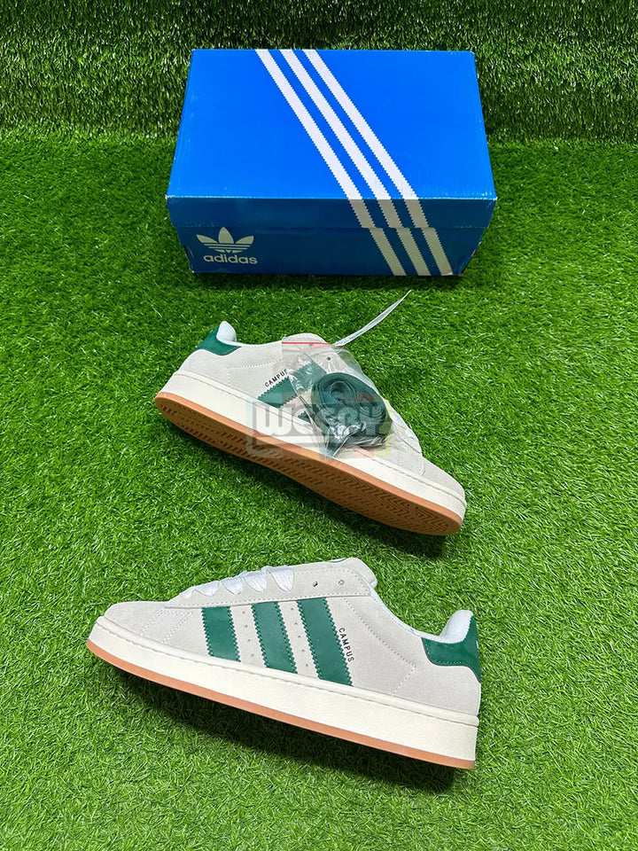 Campus 00s (Grey/Green Stripes) (Suede) (Original Quality 1:1) buy online Pakistan - Weeby Shoes