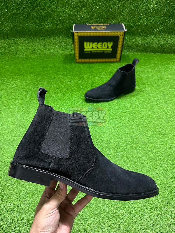 Chelsea Boots (Black) (Suede) (Premium Quality)