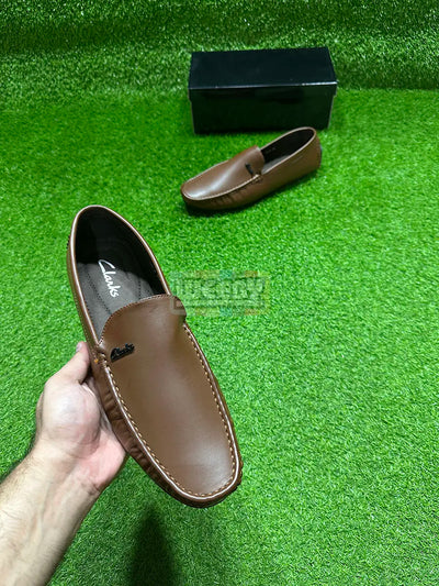 Clarks (Coffee) (36-3) Loafers